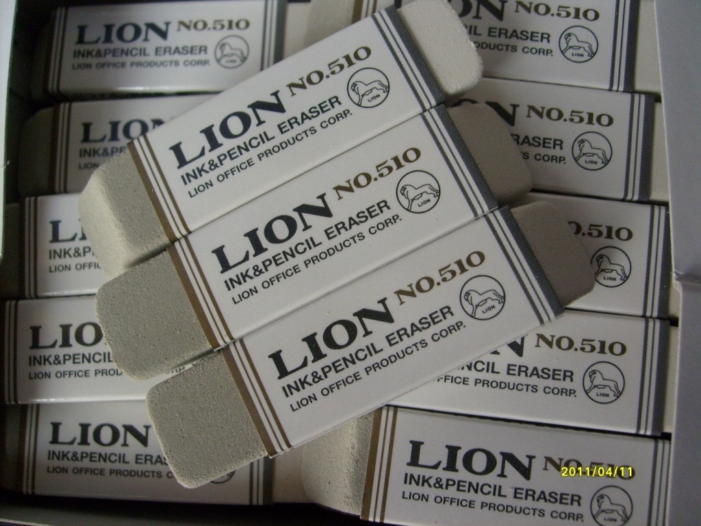 日本LION 510耐磨测试橡皮