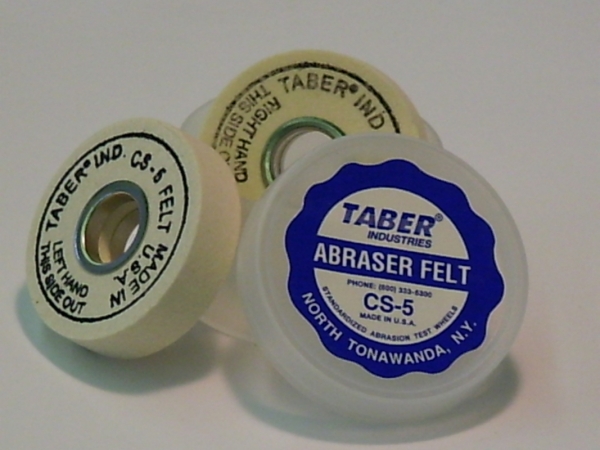 美国TABER CS-5羊毛毡磨轮
